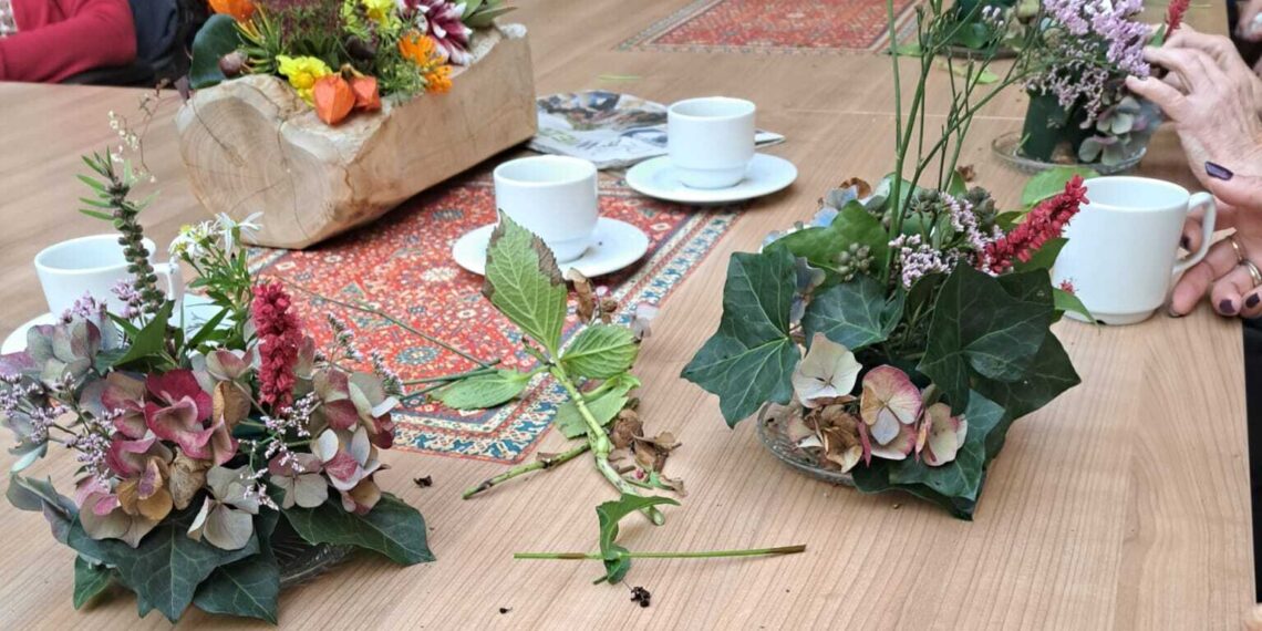 Een activiteit in het verzorgingshuis